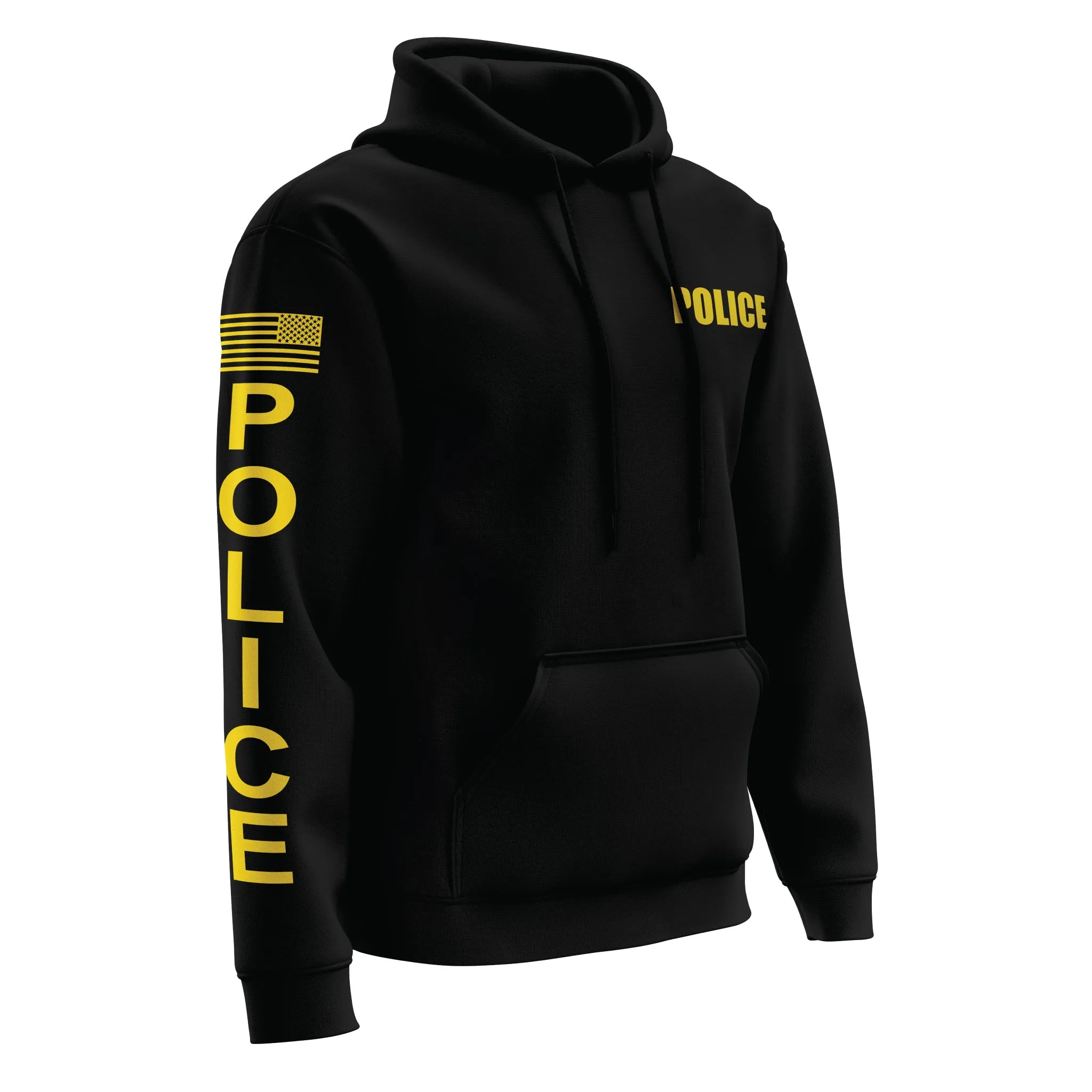 [POLICE] Performance Hoodie 2.0 [BLK/GLD]