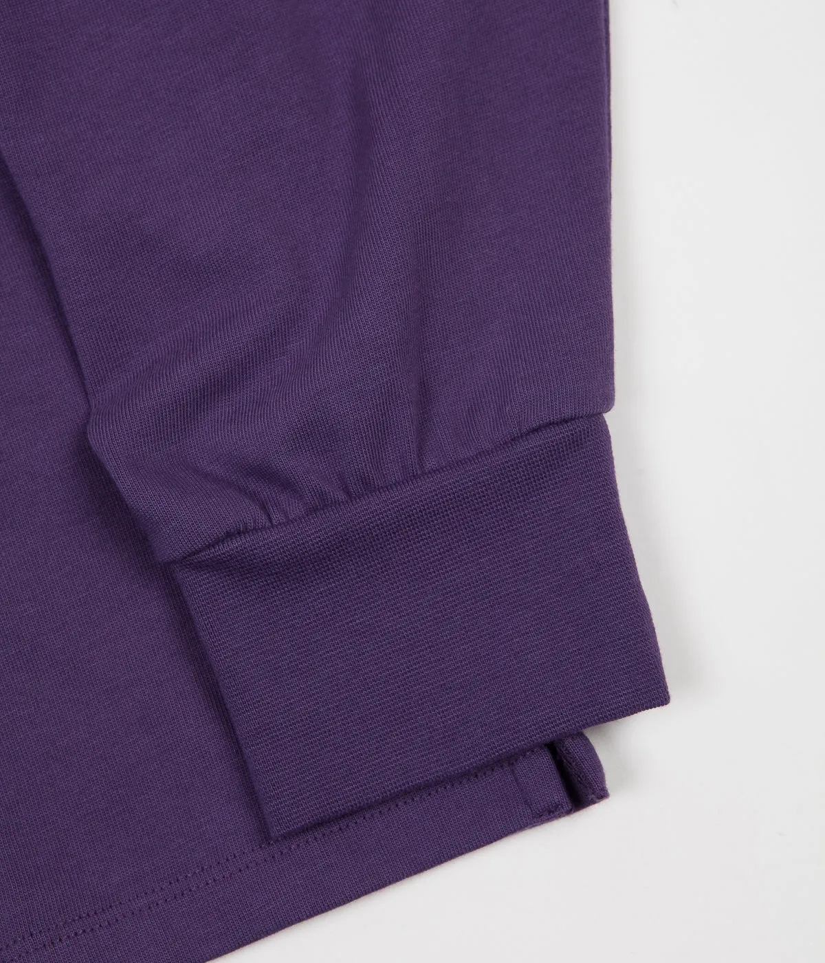 Pop Trading Company Uni Long Sleeve T-Shirt - Eggplant