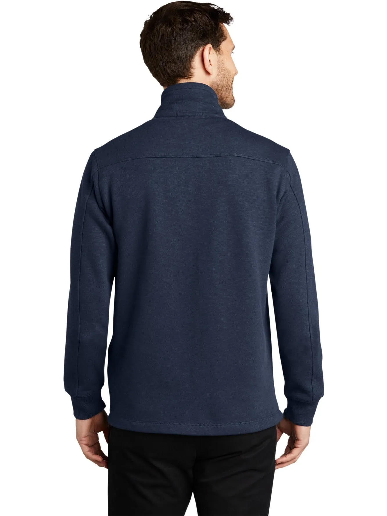 Port Authority Slub Fleece 1/4-Zip Pullover