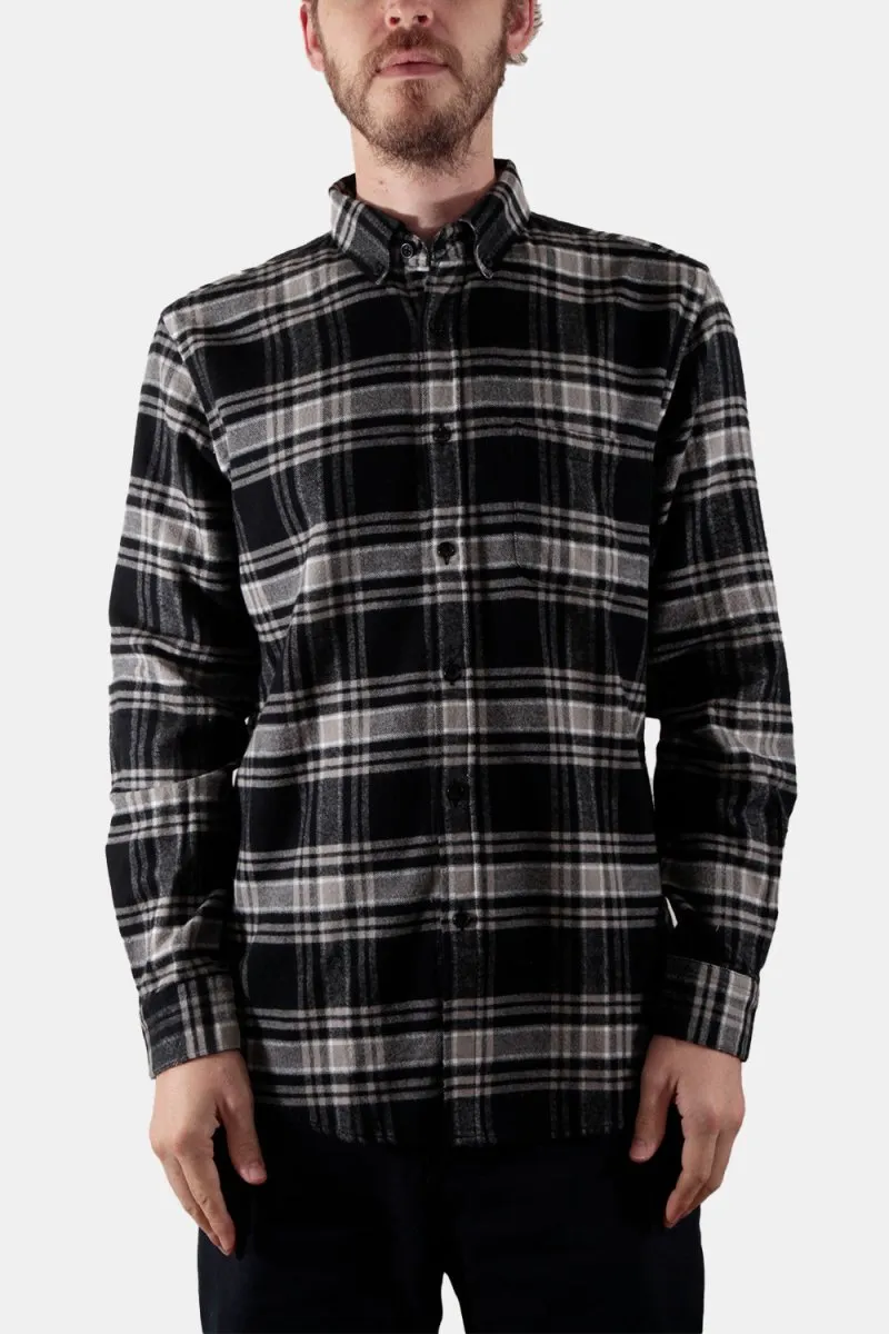 Portuguese Flannel B&B Checked ESP Shirt (Black / Grey)