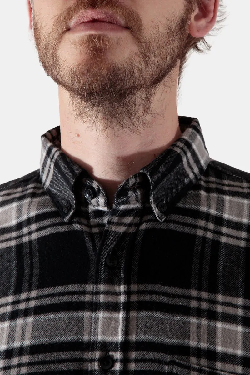 Portuguese Flannel B&B Checked ESP Shirt (Black / Grey)