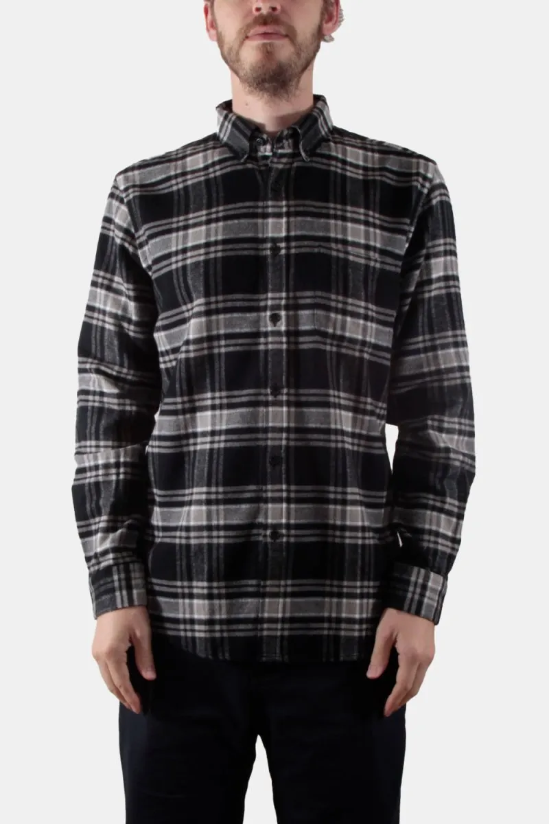 Portuguese Flannel B&B Checked ESP Shirt (Black / Grey)