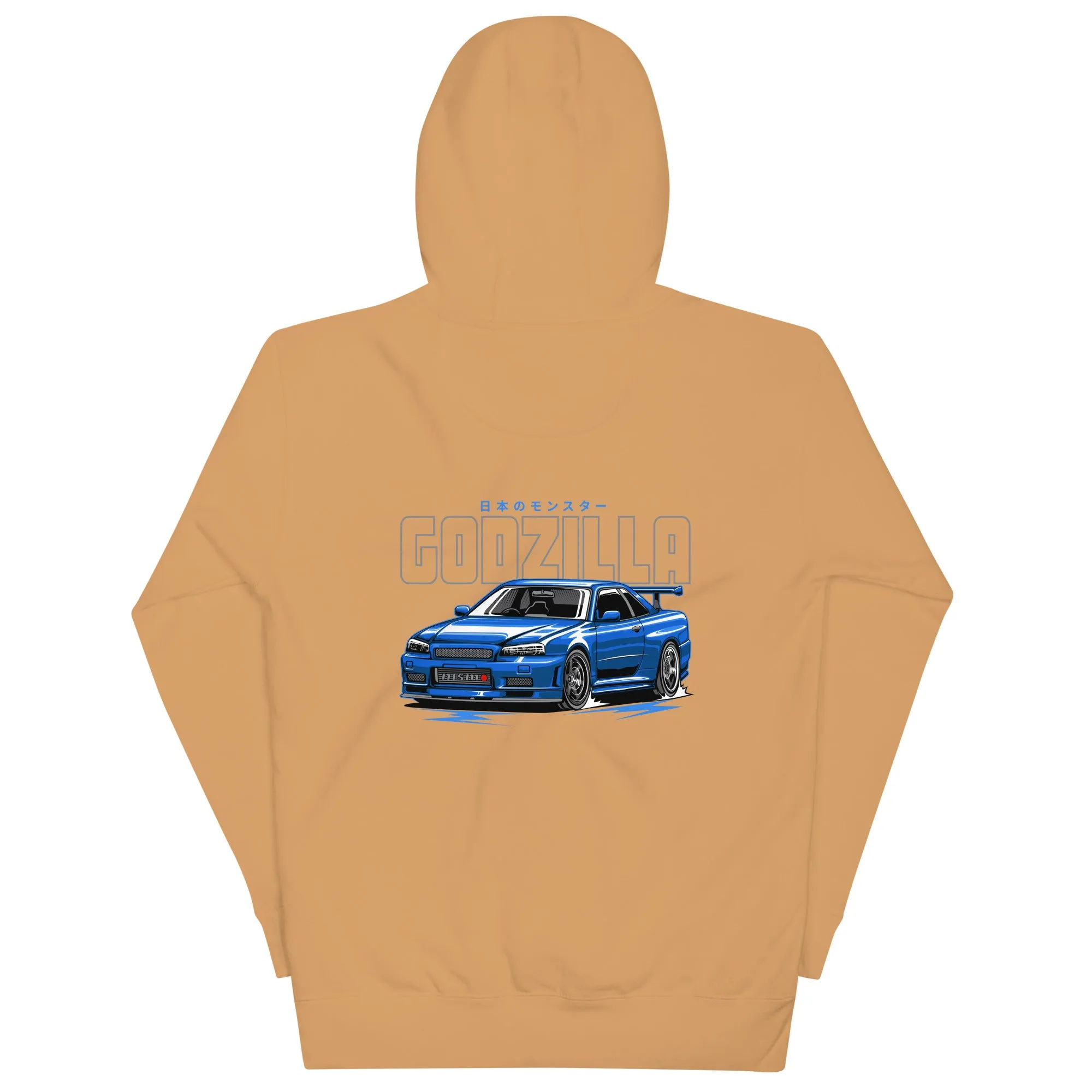 R34 Godzilla Premium Car Culture Hoodie