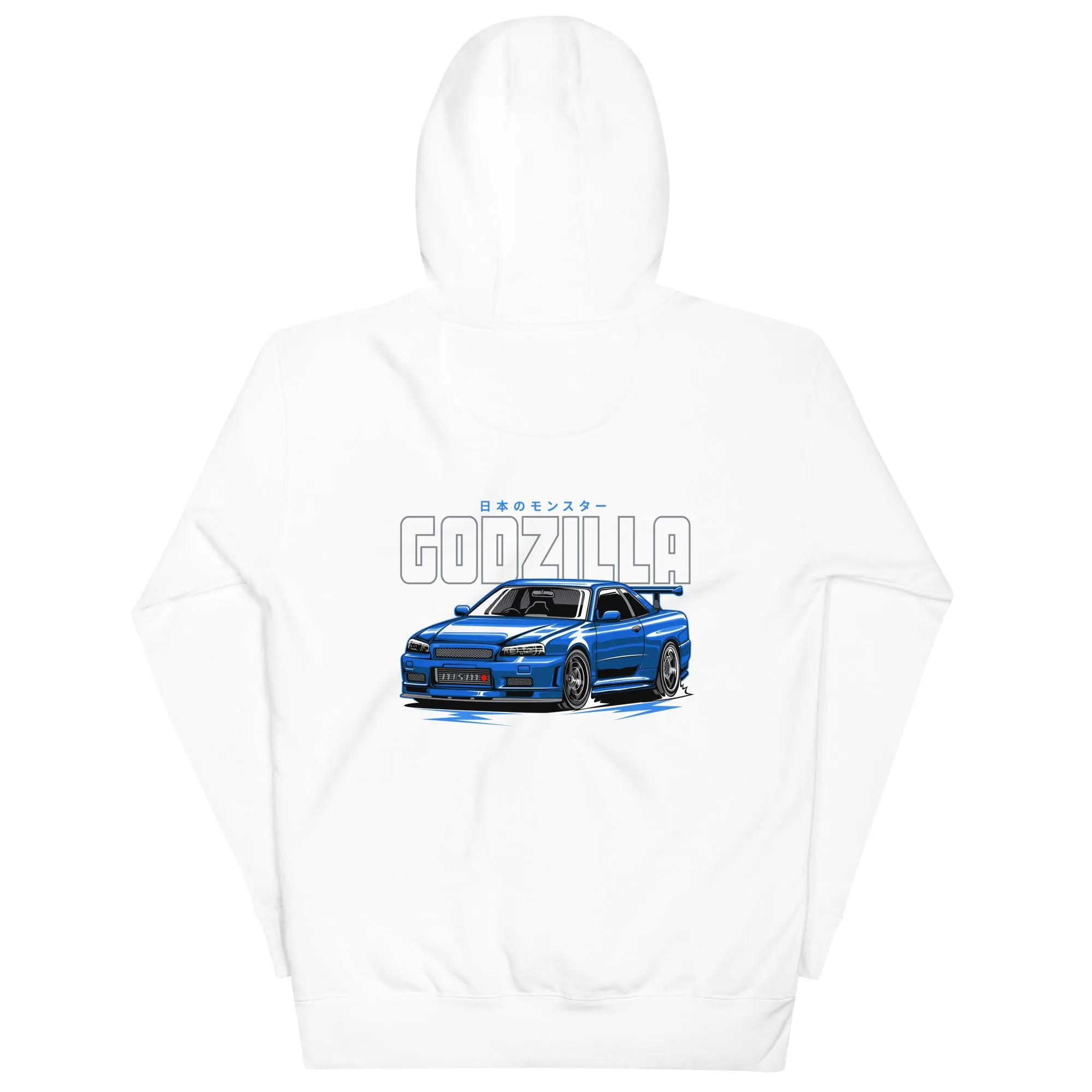 R34 Godzilla Premium Car Culture Hoodie