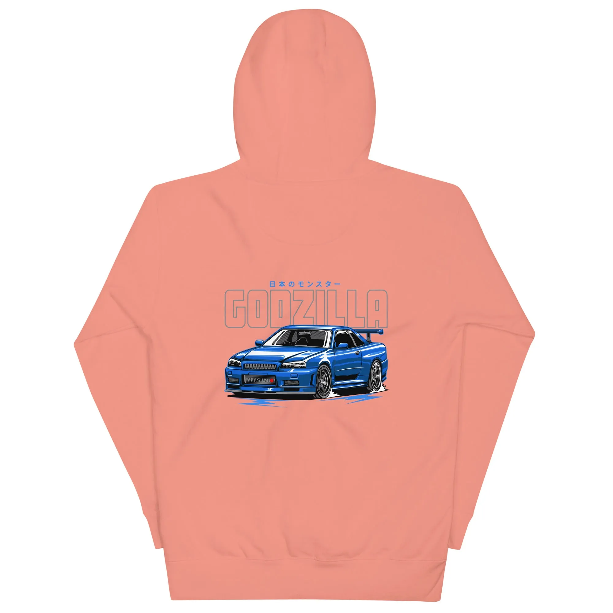 R34 Godzilla Premium Car Culture Hoodie