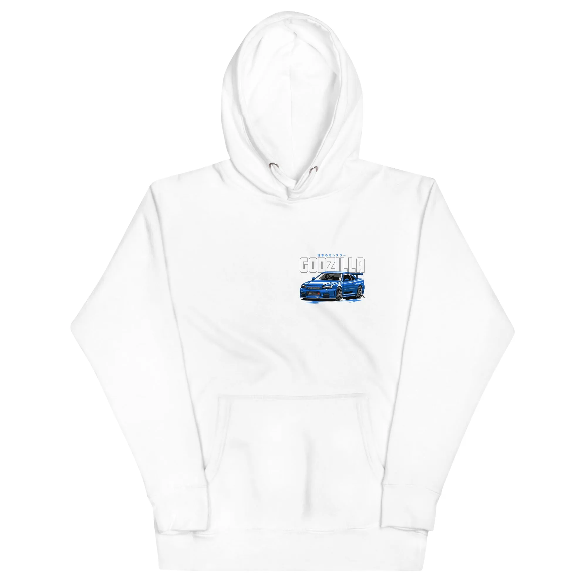 R34 Godzilla Premium Car Culture Hoodie