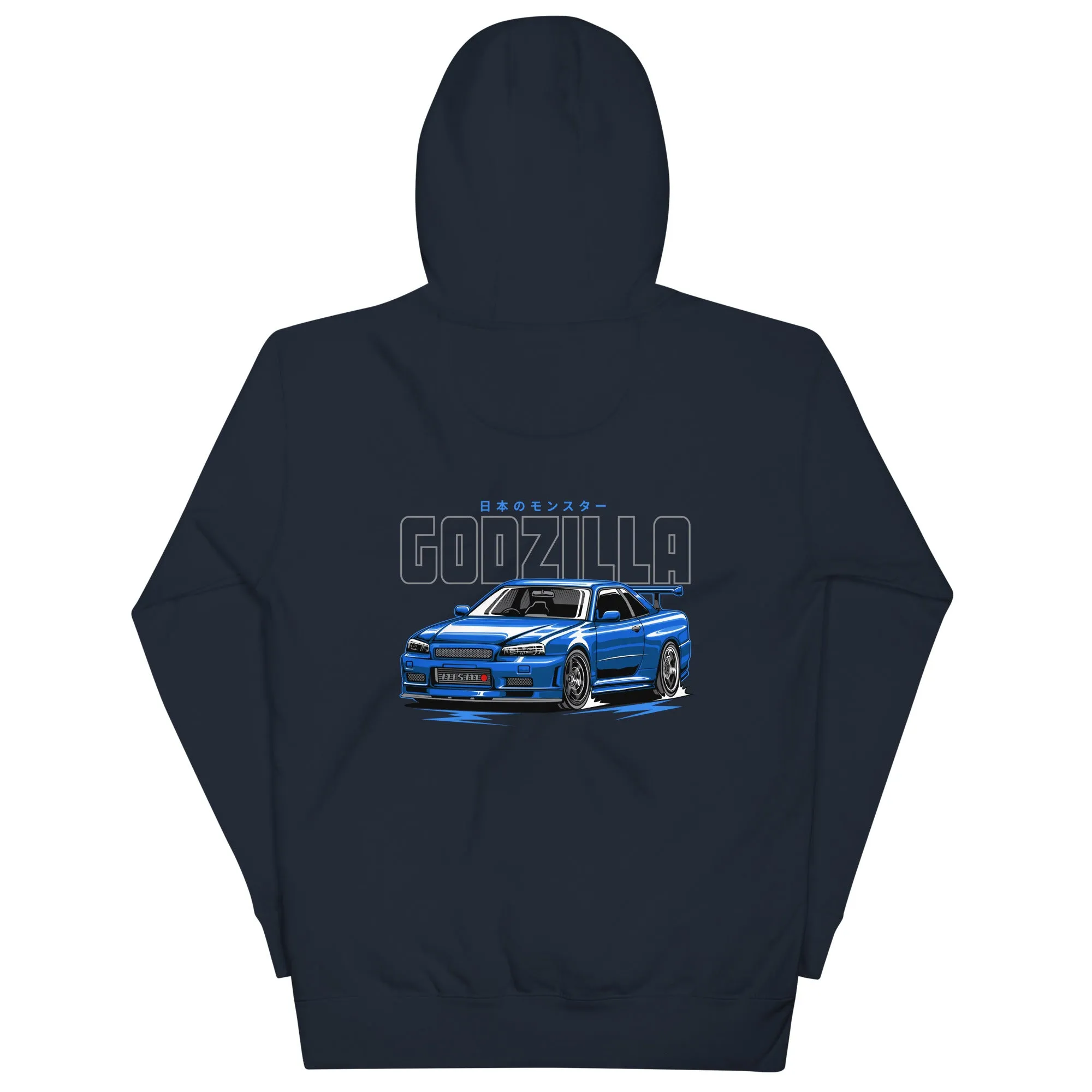 R34 Godzilla Premium Car Culture Hoodie