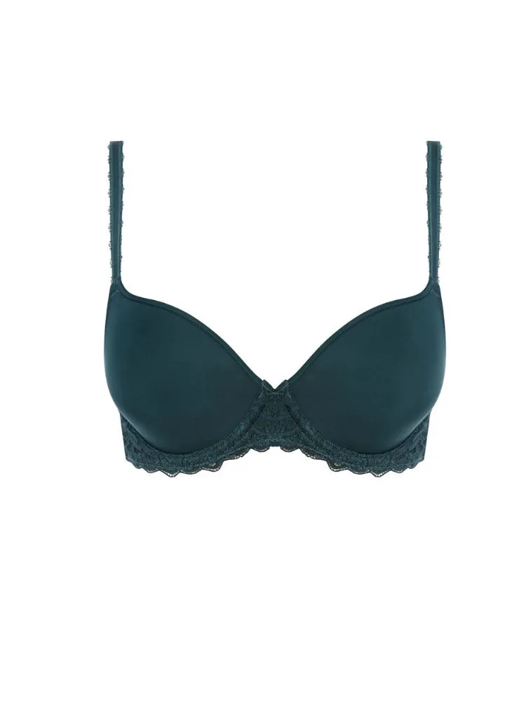 Raffine Underwired Contour Bra - Emerald