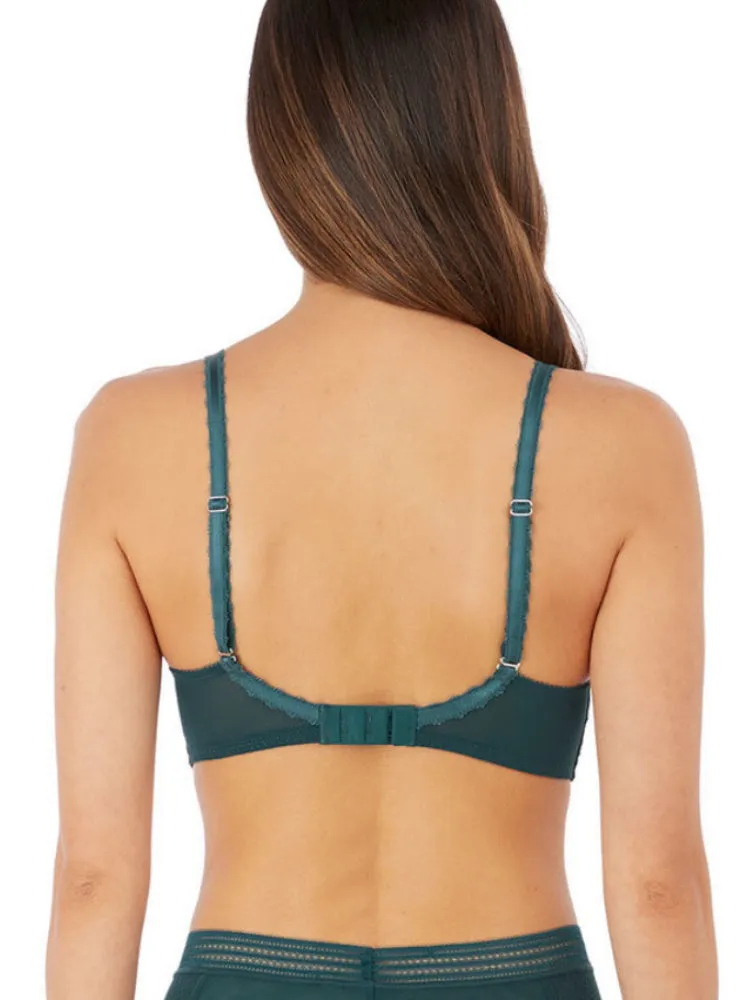 Raffine Underwired Contour Bra - Emerald