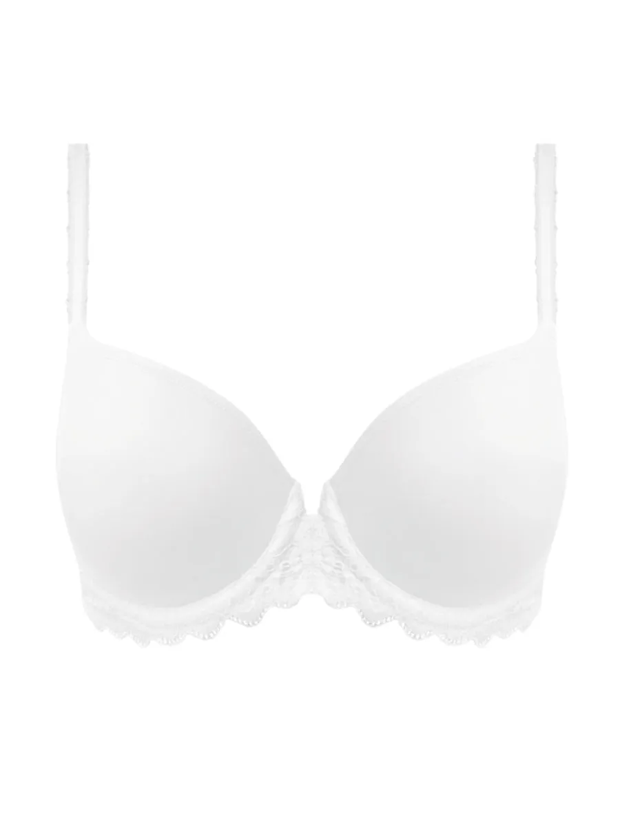 Raffine Underwired Contour Bra - White