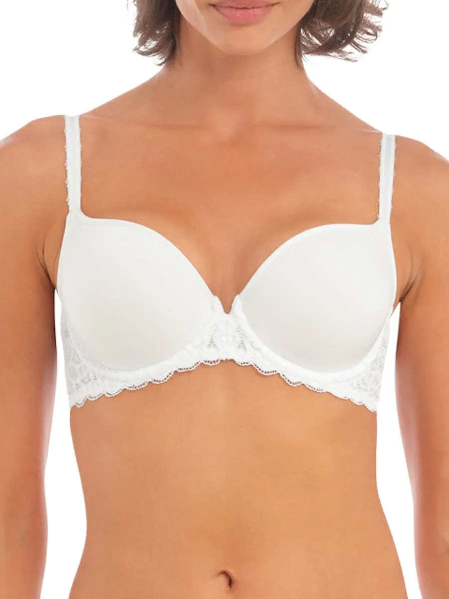 Raffine Underwired Contour Bra - White