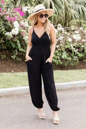 Raise Your Standards Black Jumpsuit