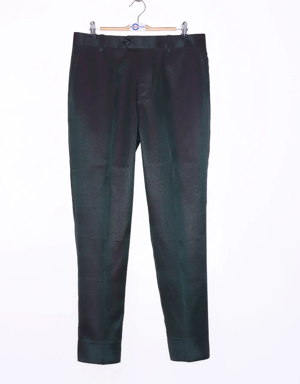 Red and Olive Two Tone Trouser