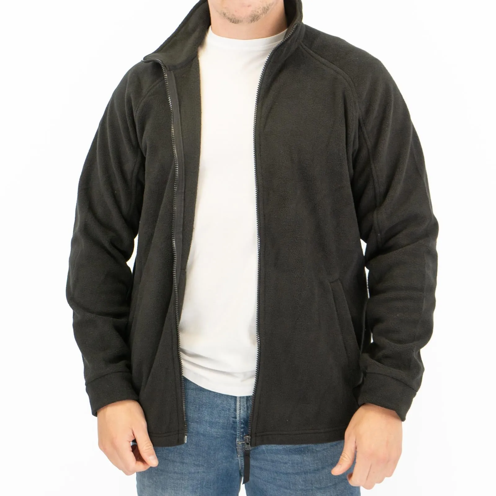 Regatta Thor Men's Fleece Jacket Black Full Zip