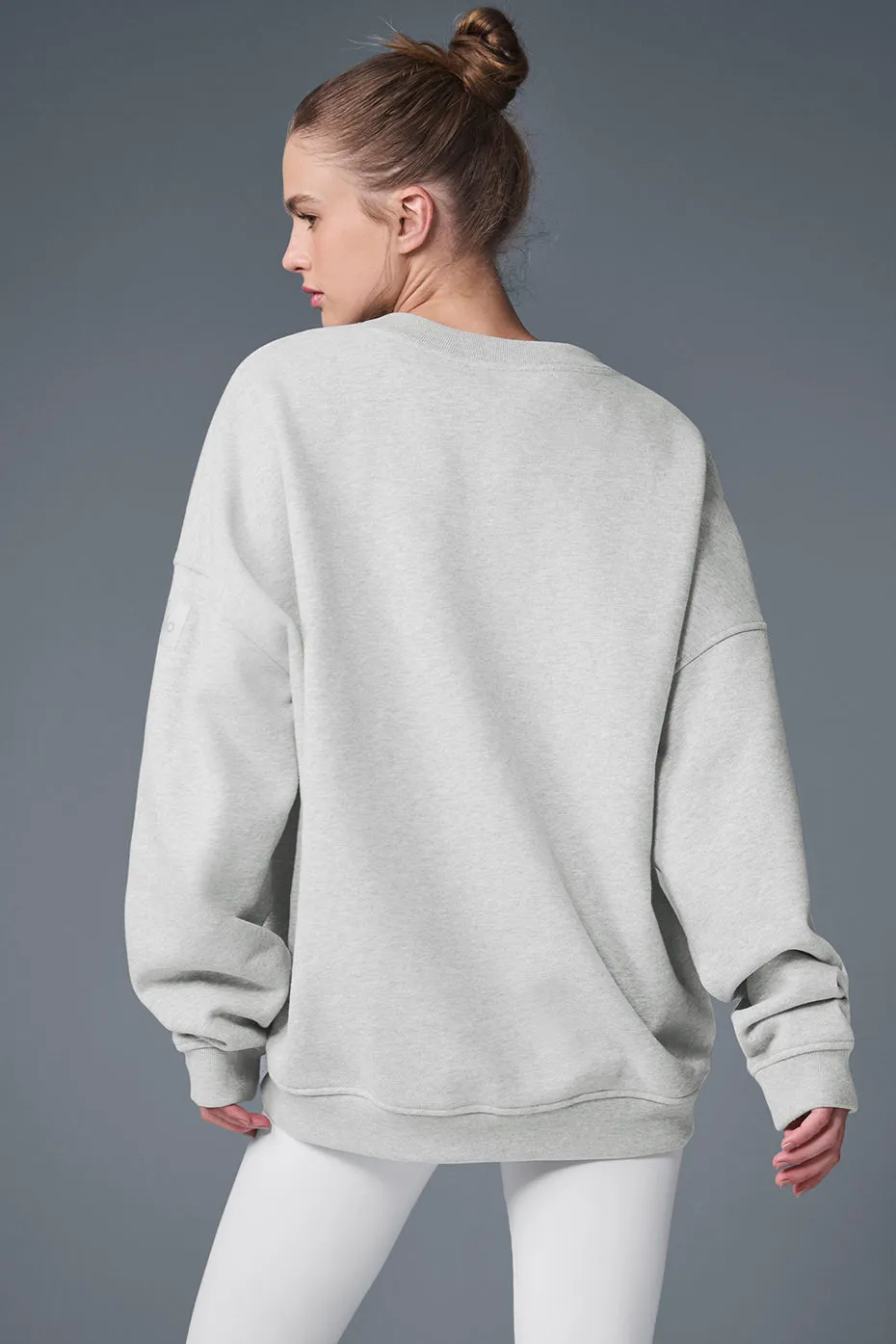 Renown Heavy Weight Crew Neck Pullover - Athletic Heather Grey