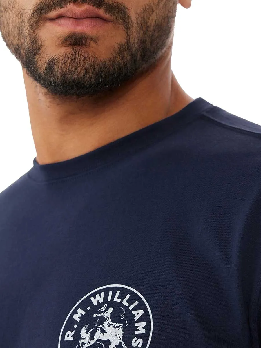 RM WILLIAMS Wondai t-shirt - Men's - Dark Navy