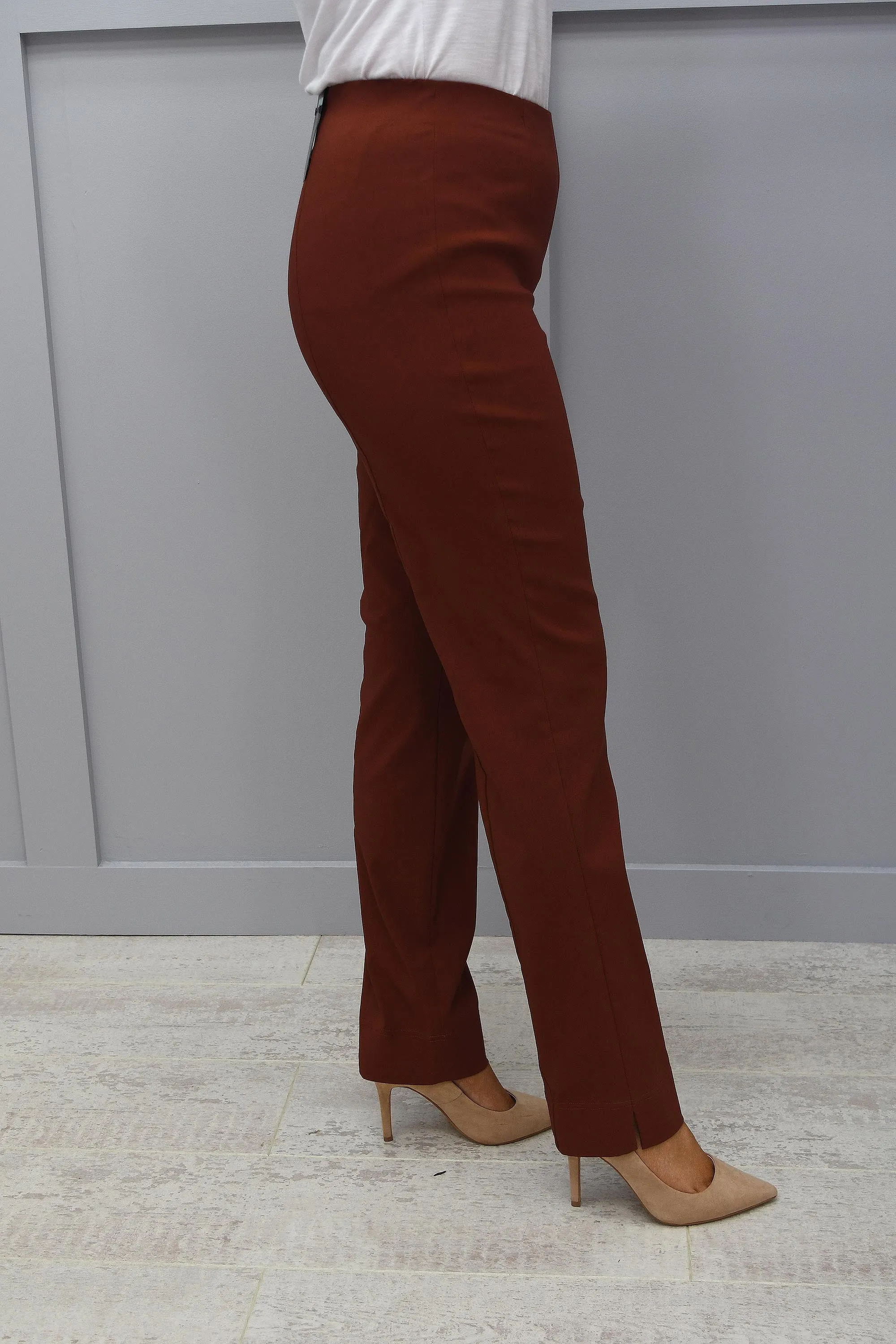 Robell Marie Full Length Trousers Copper 290 - 51412 5499 290