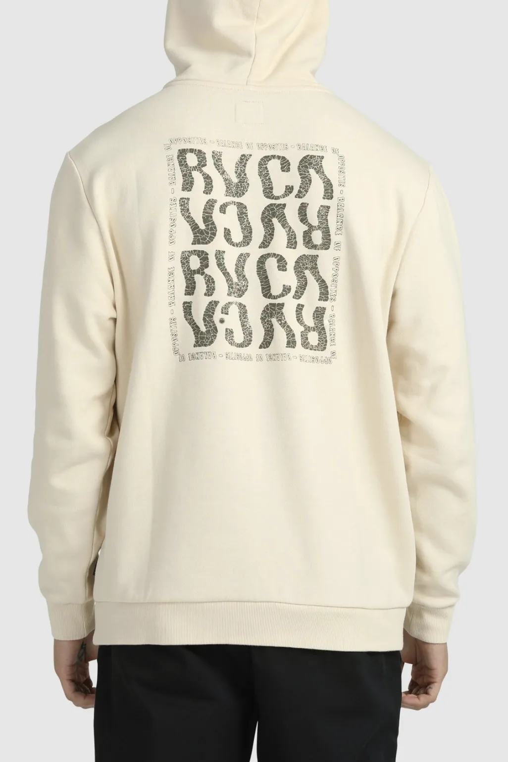 RVCA Wave Hoodie Bleached