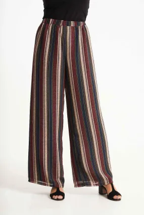 Saloos Chiffon Wide-Leg Trousers