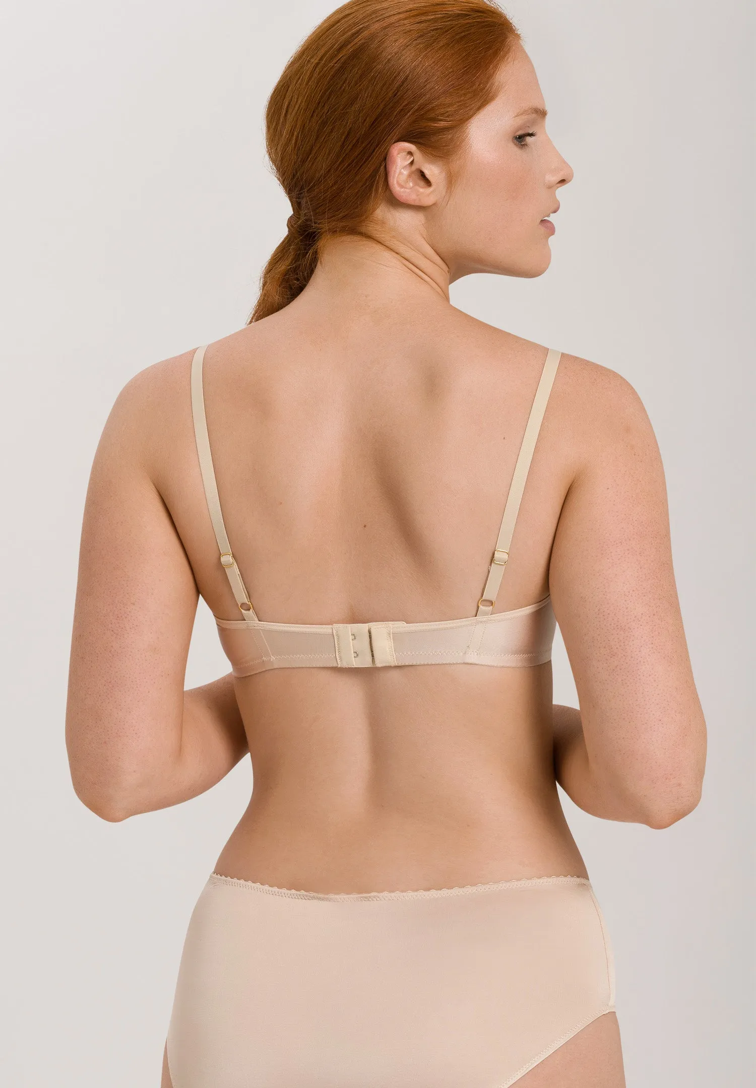 Satin Deluxe Soft Cup Bra | Natural 71071-858