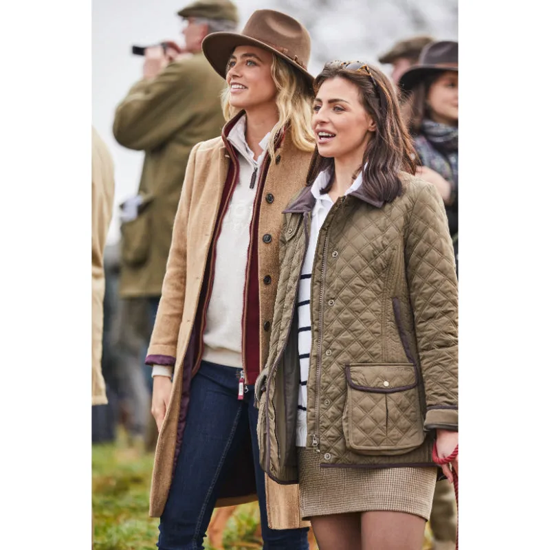 Schoffel Portree Ladies Tweed Jacket - Oak Herringbone Tweed