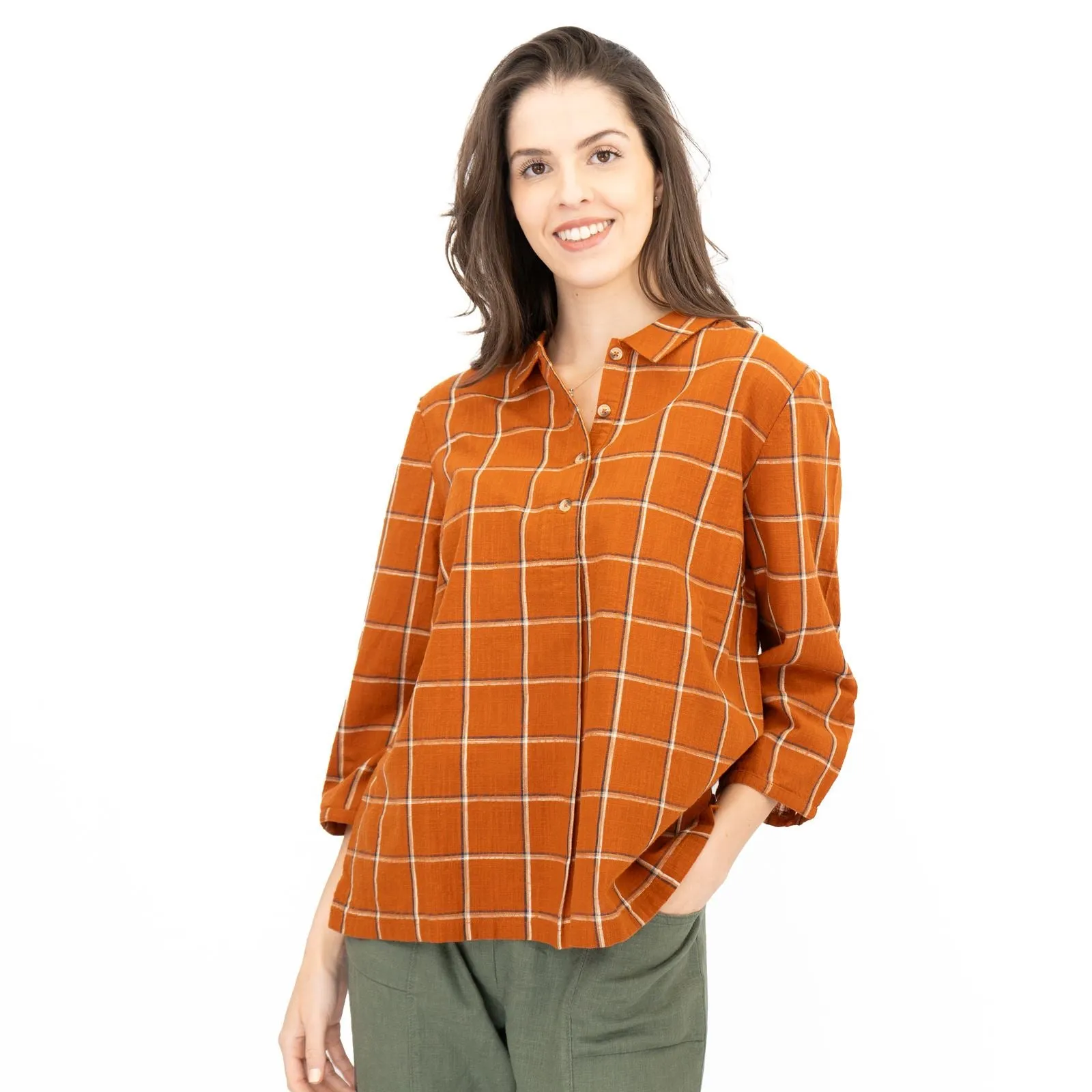 Seasalt Corwenna Shirt Focsle Red Fox