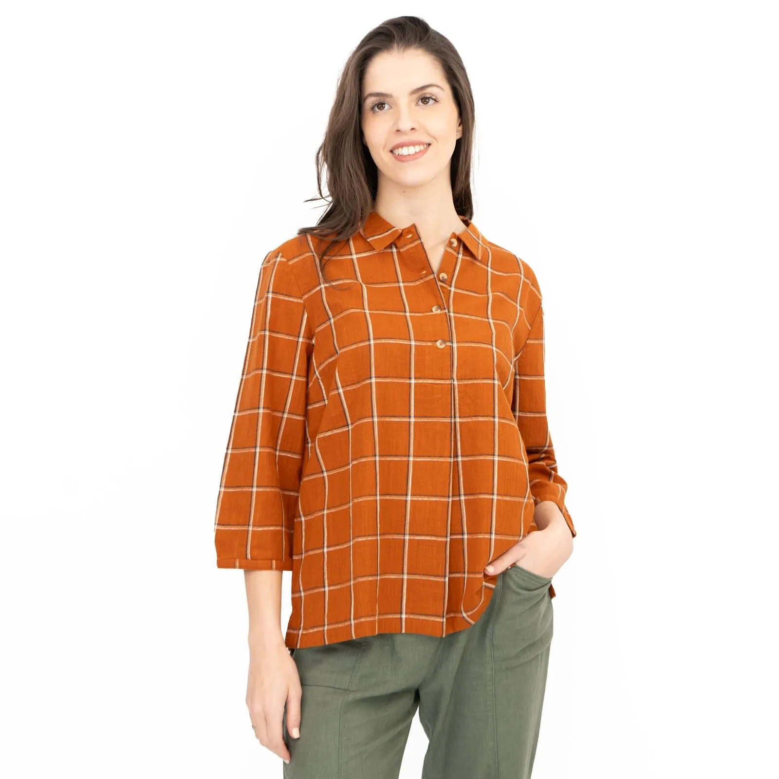 Seasalt Corwenna Shirt Focsle Red Fox