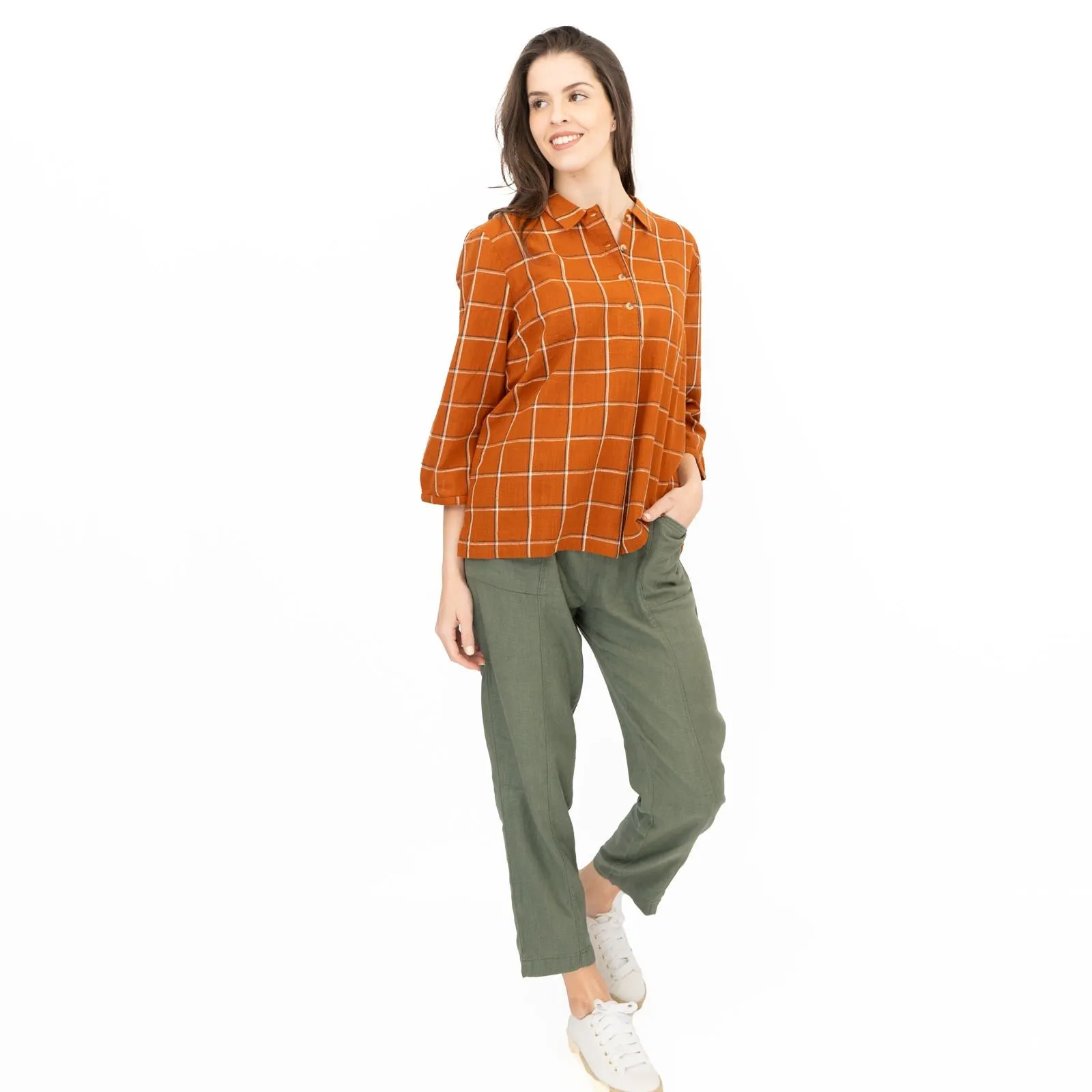 Seasalt Corwenna Shirt Focsle Red Fox