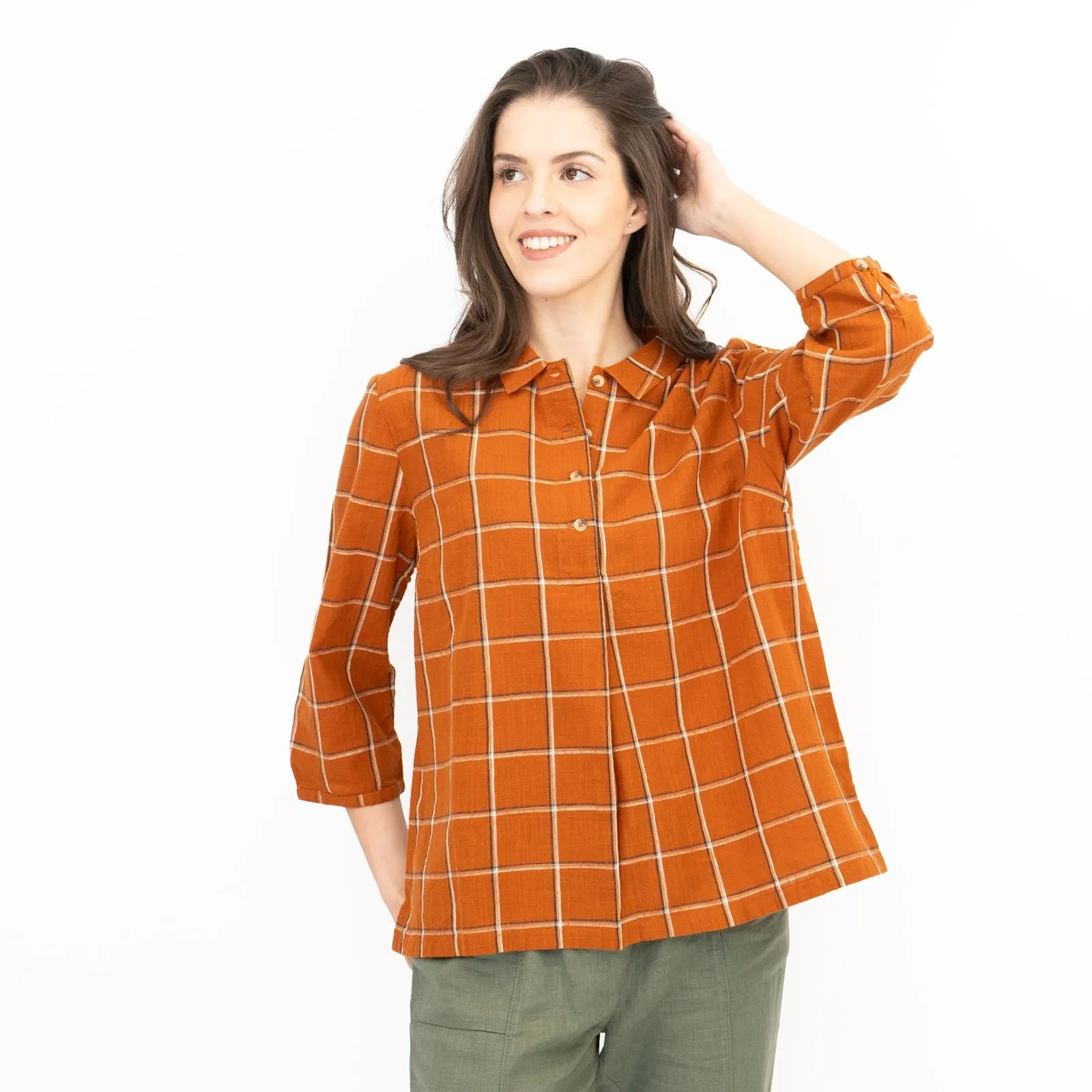 Seasalt Corwenna Shirt Focsle Red Fox