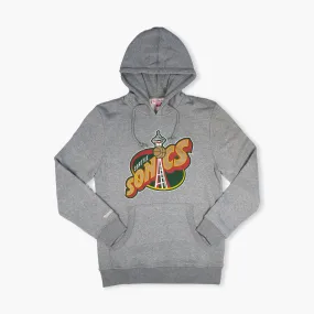 Seattle SuperSonics Grey Space Needle Logo Hoodie