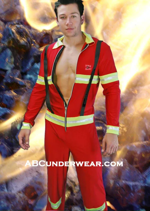 Sexy Fireman Costume - Clearance Mens Costume