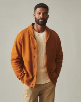 Shawl Collar Cardigan - Caramel Cafe