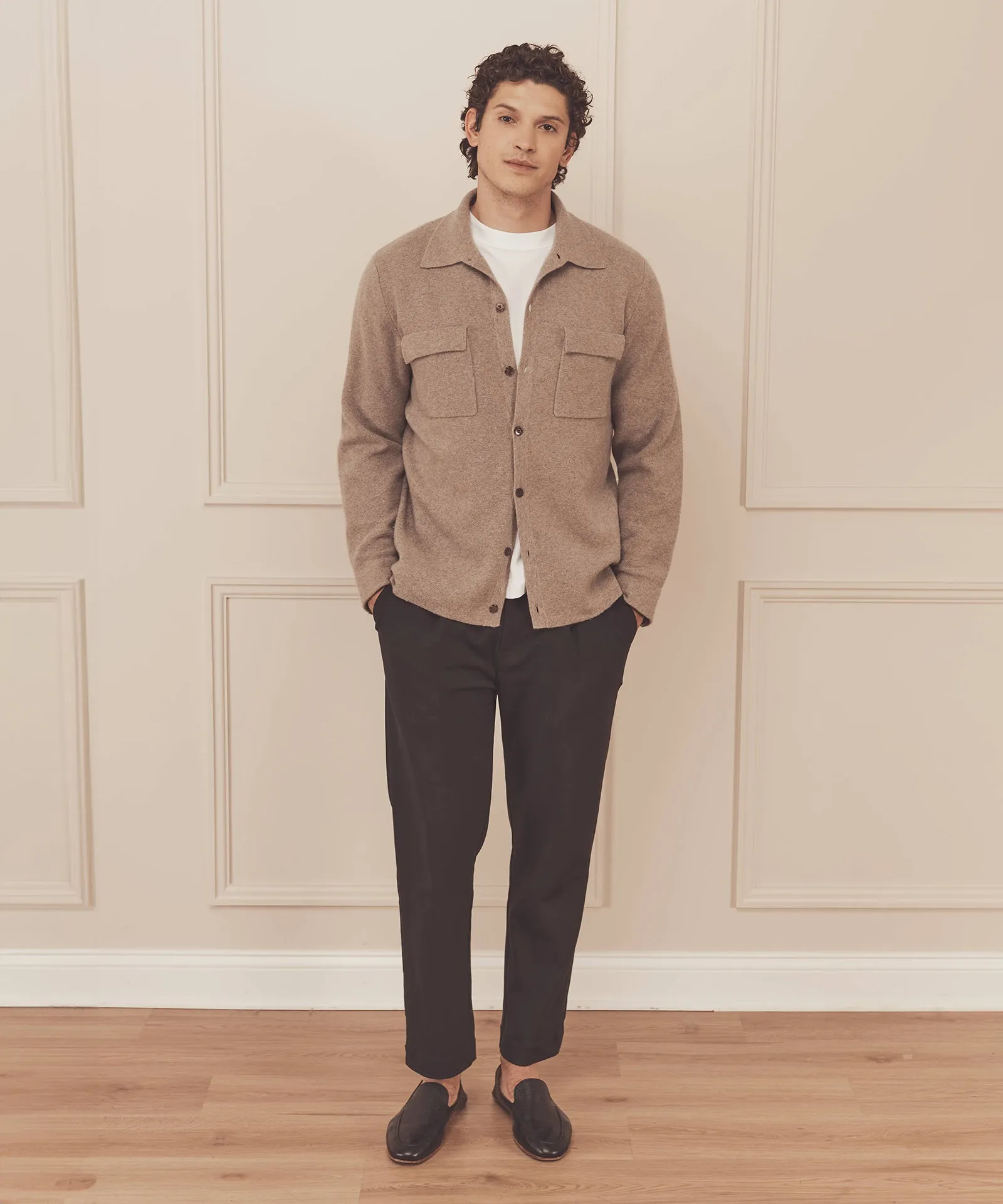 Signature Cashmere Field Shirt Jacket