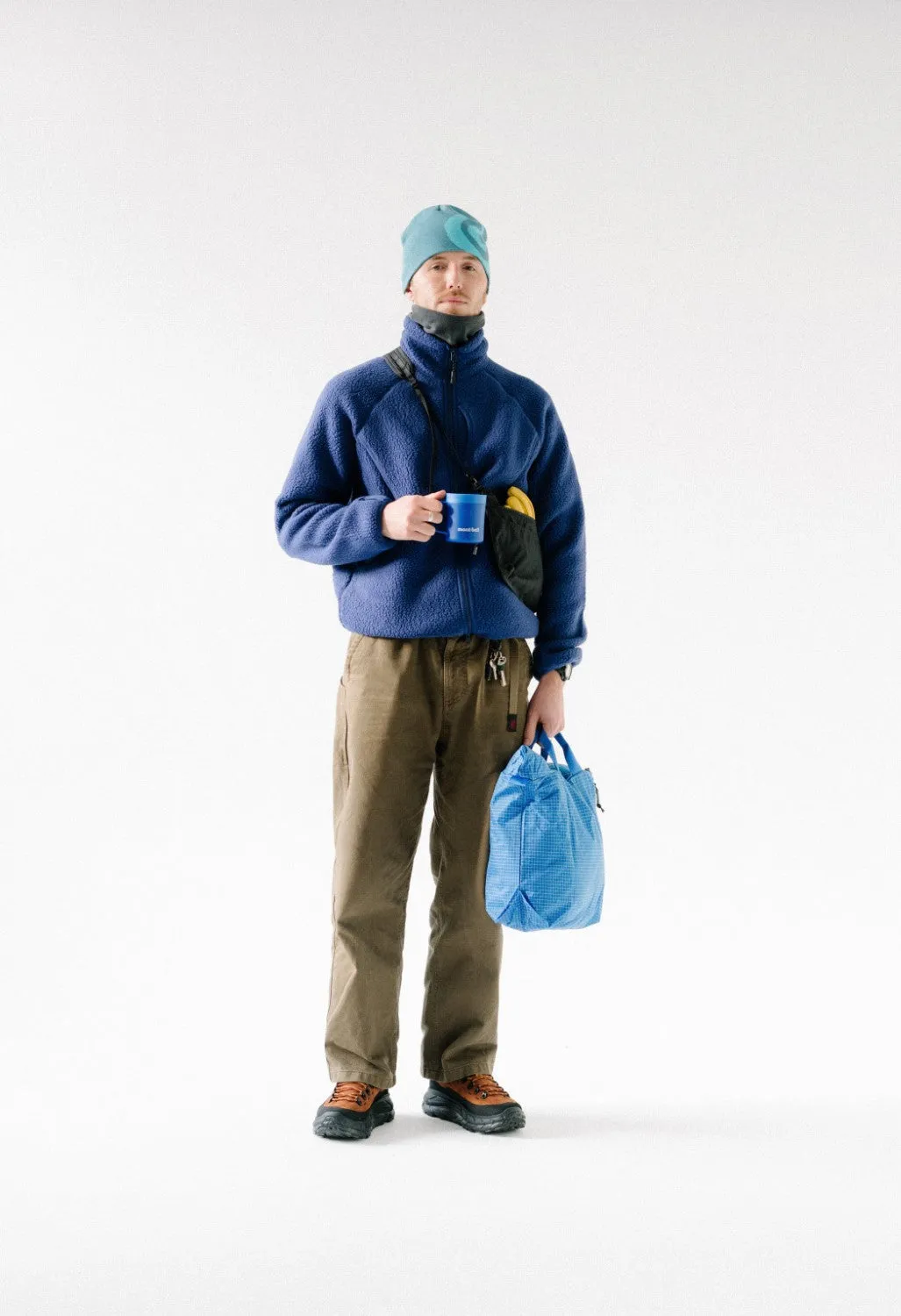 Snow Peak Thermal Boa Fleece Jacket - Blue