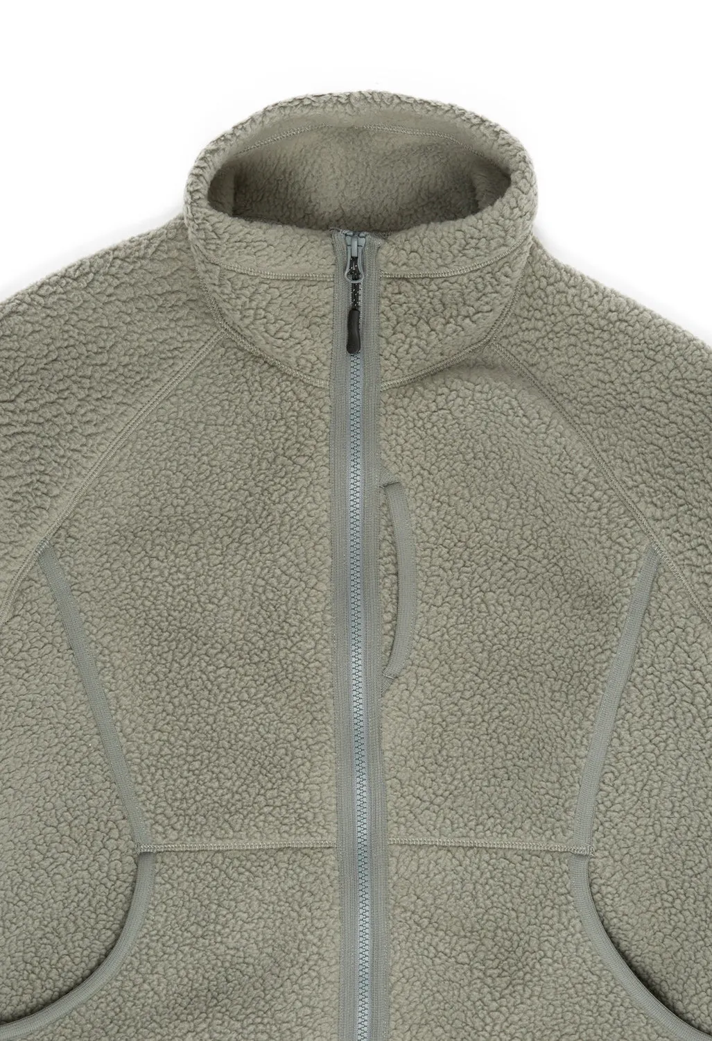 Snow Peak Thermal Boa Fleece Jacket - Grey