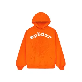 Sp5der Legacy Hoodie Orange