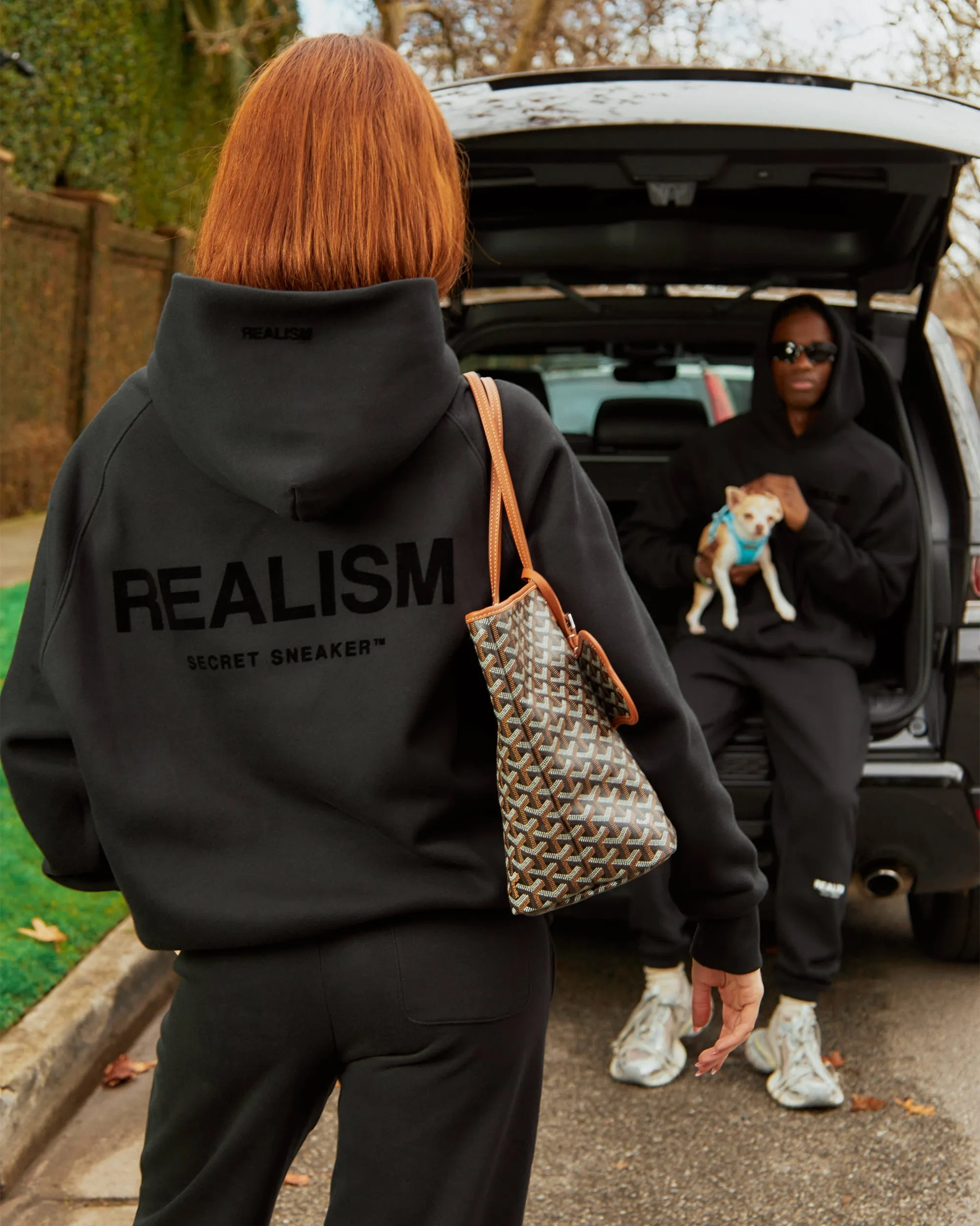 SSS REALISM BACK LOGO HOODIE OBSIDIAN