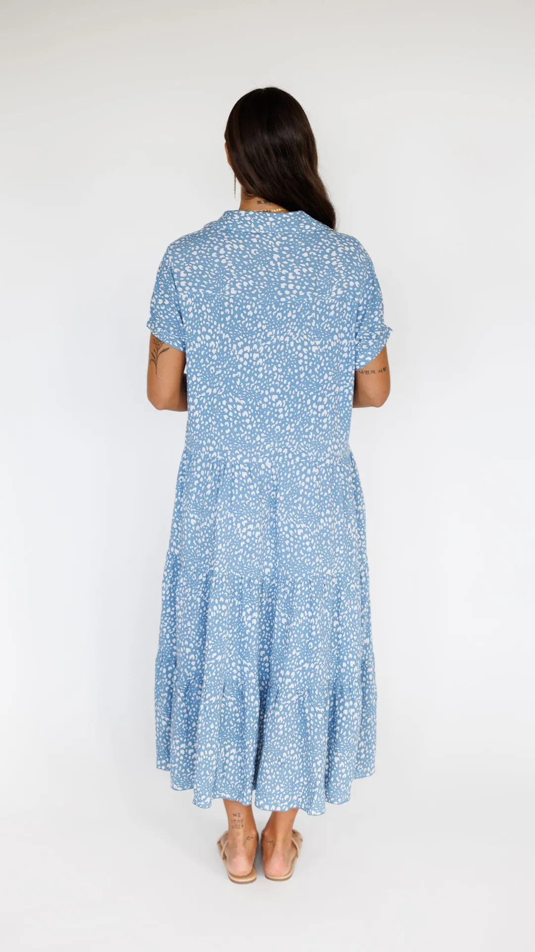 Stella Dress / Speckled Sky