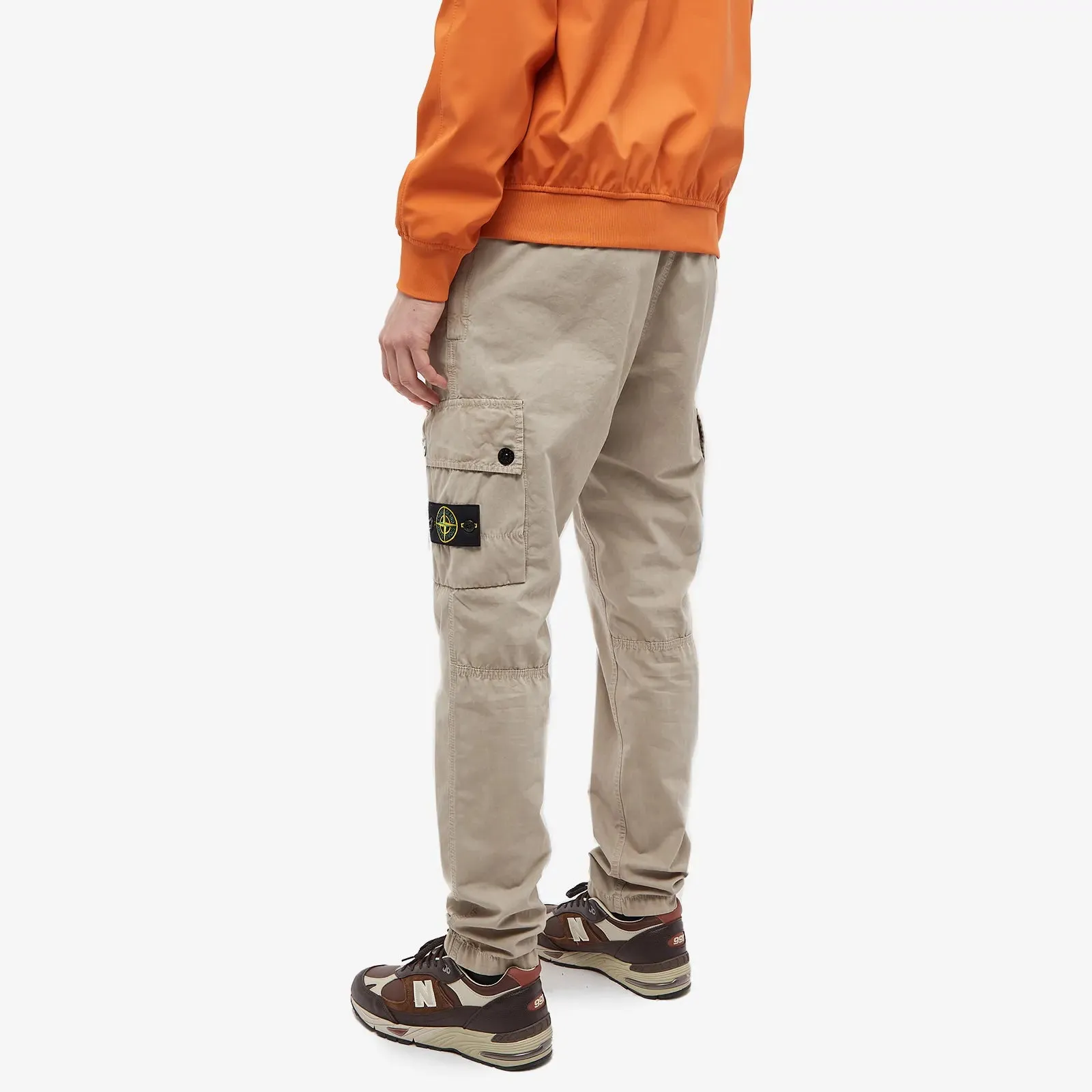 Stone Island Brushed Cotton Cargos