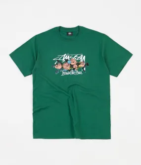 Stussy ITP Roses T-Shirt - Dark Green