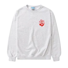 Super Five Crewneck, Ash