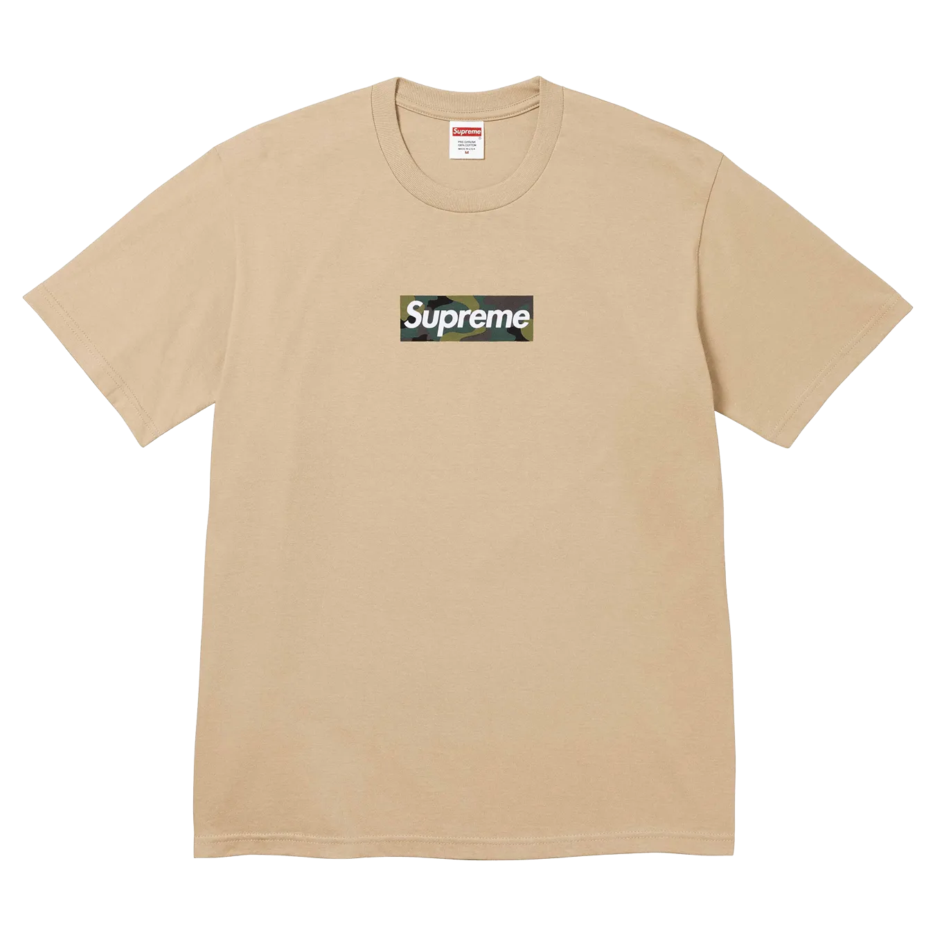 Supreme Box Logo Tee Khaki FW23