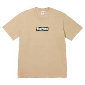 Supreme Box Logo Tee Khaki FW23