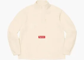 Supreme Polartec Half Zip Pullover Natural