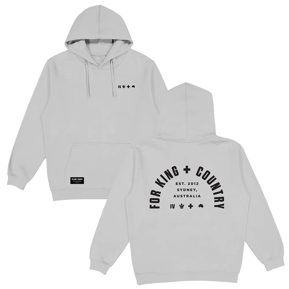 Sydney Embroidered Symbols Hoodie