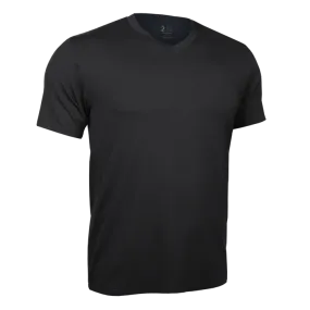 T-shirt col en V Luxury Black