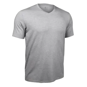 T-shirt col en V Luxury Grey