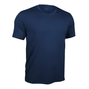 T-shirt col en V Luxury Navy