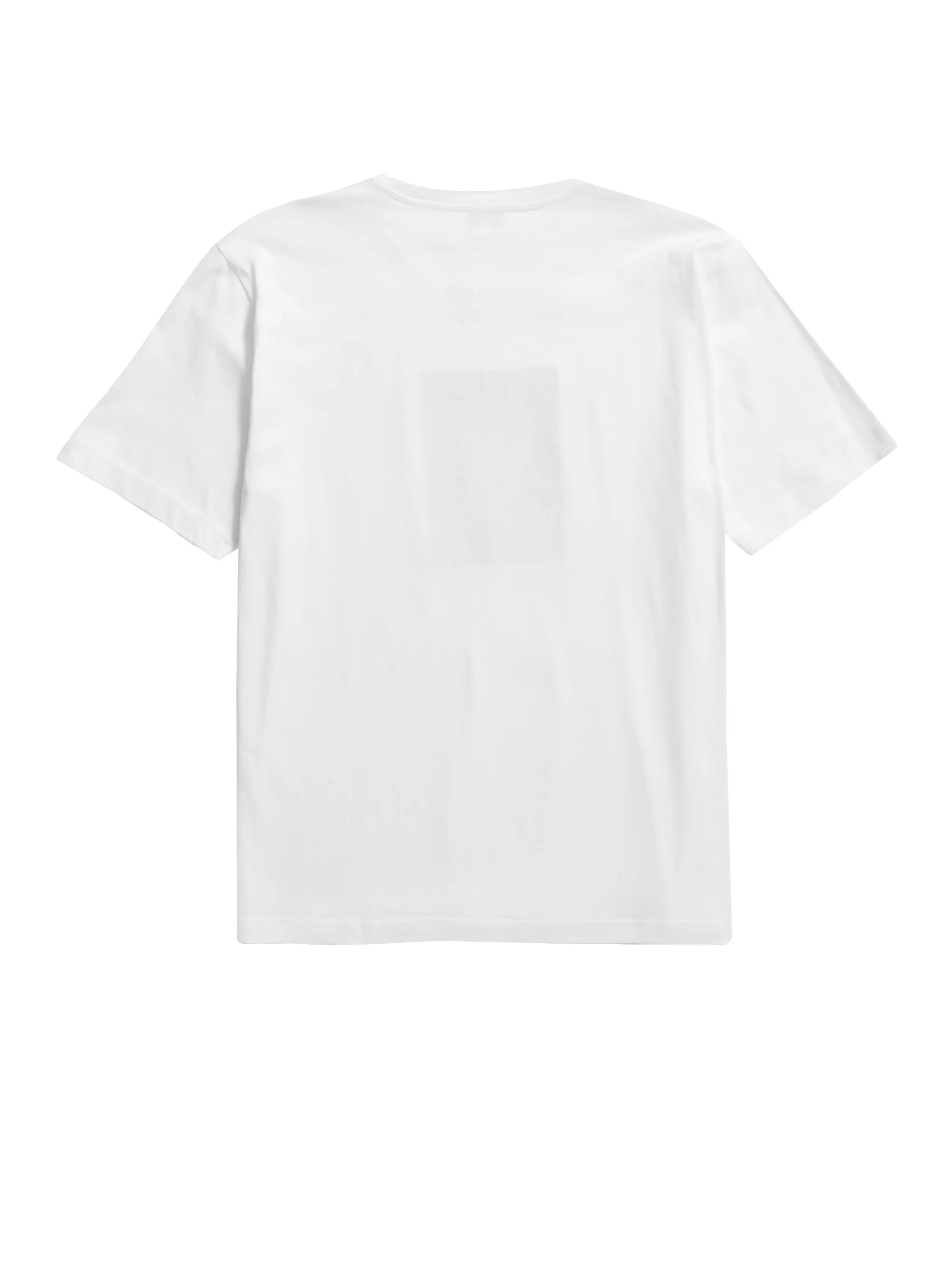 T-shirt con Stampa Serigrafata Bianco