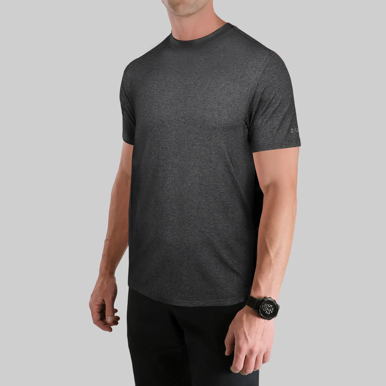 T-Shirt Crew Luxury Charcoal